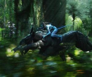 пазл Джейк езда крылатый зверь известен как toruk, самые опасные существа Пандоры.
